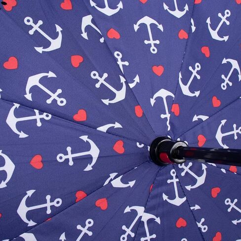 مظلة نوليا مقلوبة بطبقة مزدوجة - مقبض على شكل حرف C مظلة عكسية قابلة للطي مقاومة للرياح in Kuwait