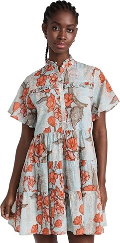 فستان فيبيكا قصير للنساء من Ro's Garden in Kuwait