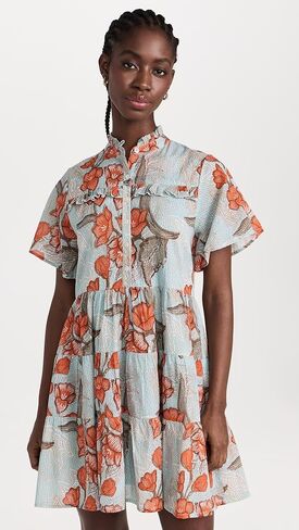 فستان فيبيكا قصير للنساء من Ro's Garden in Kuwait