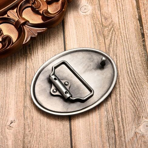 KOORASY Antique Rose Flower Belt Buckle for Women Men Western Vintage Rodeo Floral Belt Buckles Christmas Gift Halloween in Saudi Arabia