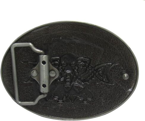 Skull Head Dice Poker Western Cowboy Vintage Punk Rock Skull Belt Buckle Gift for family or friends in Saudi Arabia
