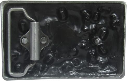 Skull Head Dice Poker Western Cowboy Vintage Punk Rock Skull Belt Buckle Gift for family or friends in Saudi Arabia