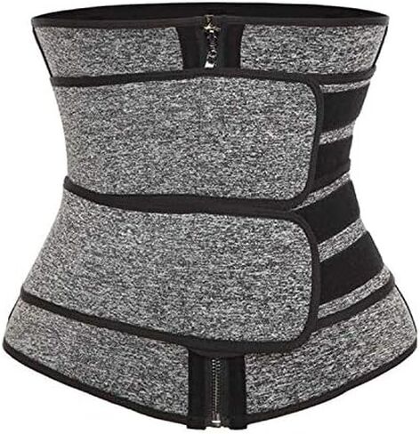 DDFS Corset Women's Body Shaper Seamless Sweat Sports Black Workout Waist Trainer in Saudi Arabia