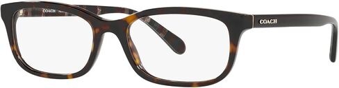 Coach HC6174 Prescription Eyewear Frames, Dark Tortoise/Demo Lens, 52 mm in Saudi Arabia