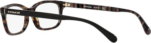 Coach HC6174 Prescription Eyewear Frames, Dark Tortoise/Demo Lens, 52 mm in Saudi Arabia