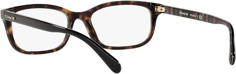 Coach HC6174 Prescription Eyewear Frames, Dark Tortoise/Demo Lens, 52 mm in Saudi Arabia