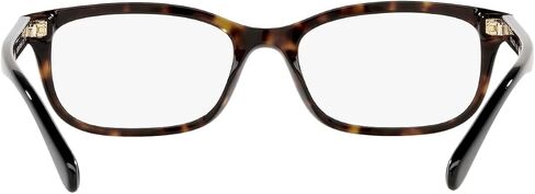 Coach HC6174 Prescription Eyewear Frames, Dark Tortoise/Demo Lens, 52 mm in Saudi Arabia
