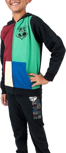 Bioworld Harry Potter Hogwarts Colors and Crest Youth Boys Zip Hoodie and Jogger Pants in Saudi Arabia
