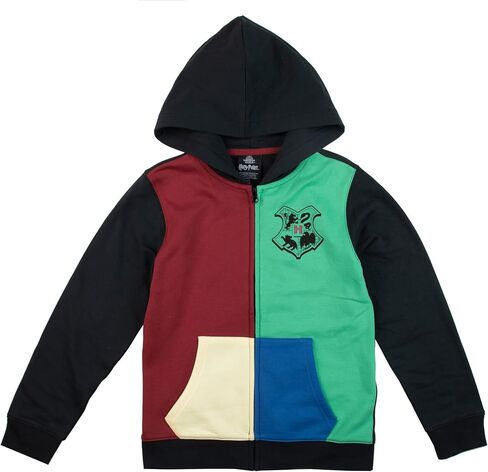 Bioworld Harry Potter Hogwarts Colors and Crest Youth Boys Zip Hoodie and Jogger Pants in Saudi Arabia