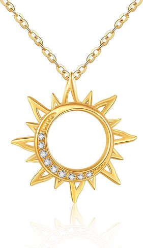 ELFRONT 14k Gold Infinity Heart/Hamsa Hand/Music Note/Claddagh/Horn Necklace Infinity Heart Jewelry Gifts for Women Girls in Saudi Arabia