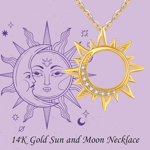 ELFRONT 14k Gold Infinity Heart/Hamsa Hand/Music Note/Claddagh/Horn Necklace Infinity Heart Jewelry Gifts for Women Girls in Saudi Arabia