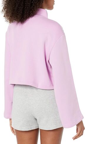 adidas Women's Essentials 3-Stripes Fleece Quarter-Zip in Saudi Arabia