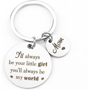 VZXMKA Mothers Day Gifts from Son Daughter, Mom Keychain Mother's Day Presents for Mom Christmas Birthday Thank You Gift