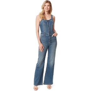 Jessica Simpson Womens Constance Sweetheart Denim Overall in Kuwait