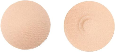 3 أزواج من وسادات الثدي القابلة لإعادة الاستخدام من OULII، أغطية حلمات غير مرئية من القطن قابلة للتنفس، فطائر الثدي للنساء (بيج) in Kuwait