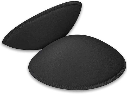 Round Bra Cup Pad Inserts Removable Bra Inserts for Women 1 pair in a pack Serged Edge in Saudi Arabia