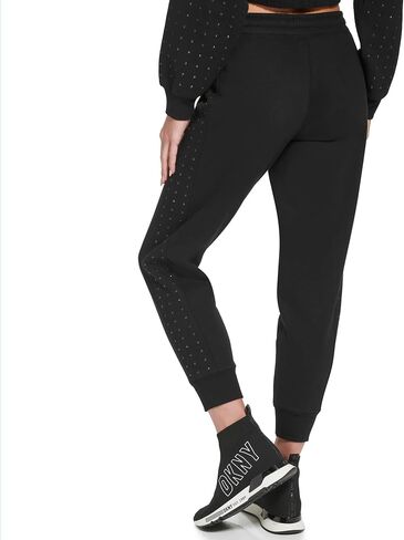 DKNY Women's Metallic Logo Everyday Joggers in Saudi Arabia