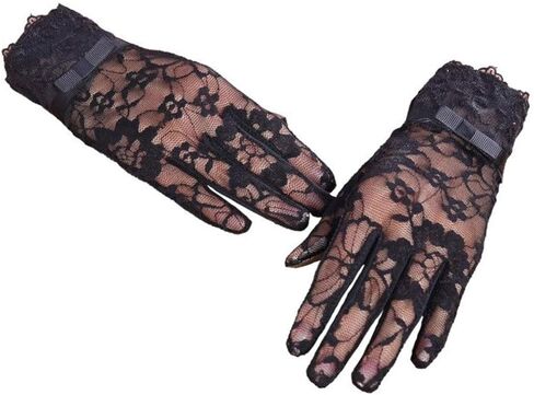 Lobagve Van Caro Womens Ice Silk Summer Driving Gloves Touchscreen Sunscreen Gloves in Kuwait