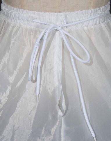 miccostumes Women's Petticoat 6 Hoop Floor Length Lolita Wedding Princess Dressball Ball Gown Underskirt Cosplay Accessory in Saudi Arabia