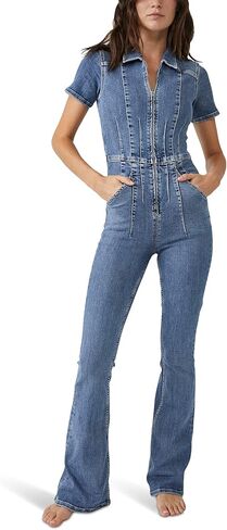 Free People Jayde Flare Jumpsuit in Saudi Arabia