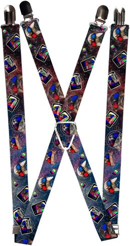 Buckle-Down unisex adults Buckle-down - Cats Suspenders, Cats, One Size US in Saudi Arabia