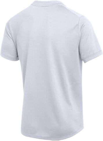 Nike Mens DRI-FIT Blade Polo (Large, White) in Saudi Arabia
