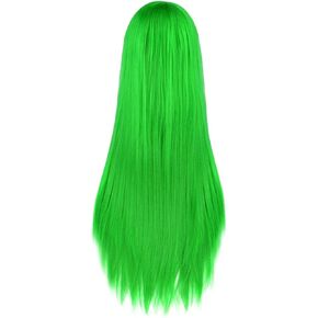 Rbenxia 32'' Women's Cosplay Wig Hair Wig Long Straight Costume Party Full Wigs Black in Saudi Arabia