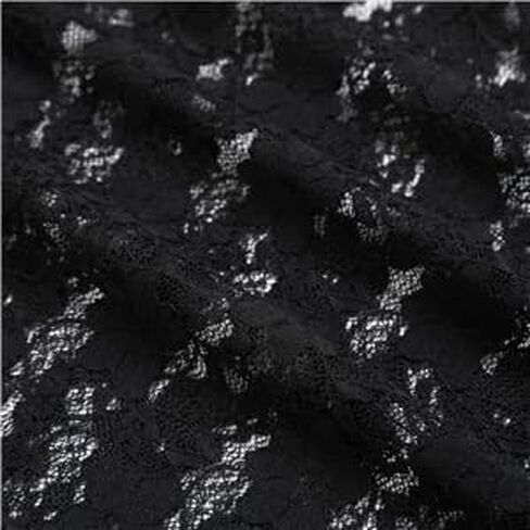 SUQQUE Plus Size Lingerie for Women Bust Keyhole Lace Babydoll Chemise Mesh Sleepwear in Saudi Arabia