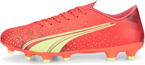 Puma Men's Ultra Play Firm Artificial Ground Sneaker, Fiery Coral-Fizzy Light Black, 10.5 in Saudi Arabia