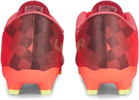 Puma Men's Ultra Play Firm Artificial Ground Sneaker, Fiery Coral-Fizzy Light Black, 10.5 in Saudi Arabia