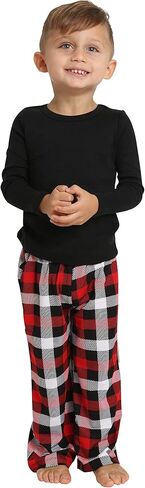 أطقم بيجامات عائلية متطابقة للرجال من Dreamwave لعطلة عيد الميلاد ذات مربعات L in Kuwait