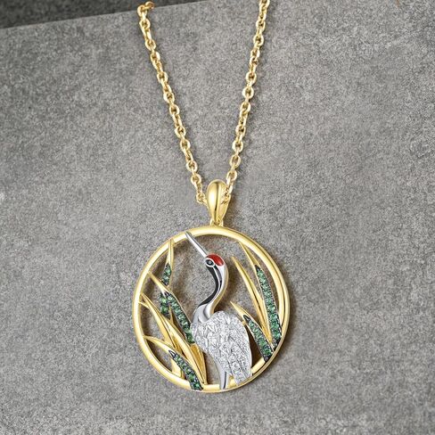 Santuzza 925 Sterling Silver Animal Gemstone White Cubic Zirconia Pendant for Women in Kuwait