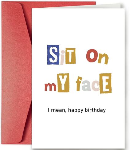 SuperShunhu Funny Greeting Card, Texts to Mom, Ideal Mother’s Day Gift, 8 x 5.7 inches, Modern, Cardstock, Premium Red Envelope in Kuwait