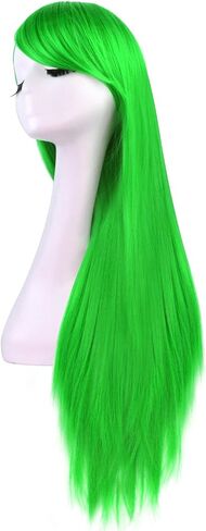 Rbenxia 32'' Women's Cosplay Wig Hair Wig Long Straight Costume Party Full Wigs Black in Saudi Arabia