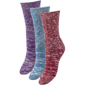 1SOCK2SOCK - جوارب دائرية نسائية من القطن التركي الحراري الدافئ - الطقس البارد والمشي لمسافات طويلة in Kuwait