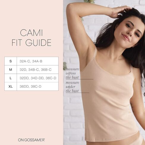 OnGossamer Women's Cabana Cotton Camisole in Saudi Arabia