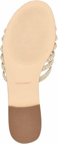 Nine West Women's Lacee Flat Sandal in Kuwait