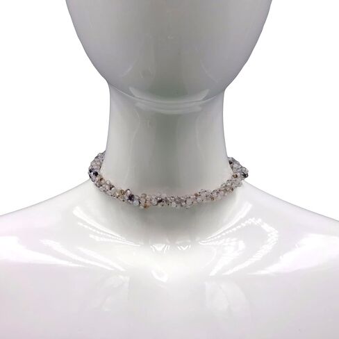 MGR MY GEMS ROCK! Petite Natural Agate Stone Beaded Hand Knotted Light Weight Endless Infinity Long Or Multi-Layer Necklace, 70-Inch Long Approx. in Saudi Arabia