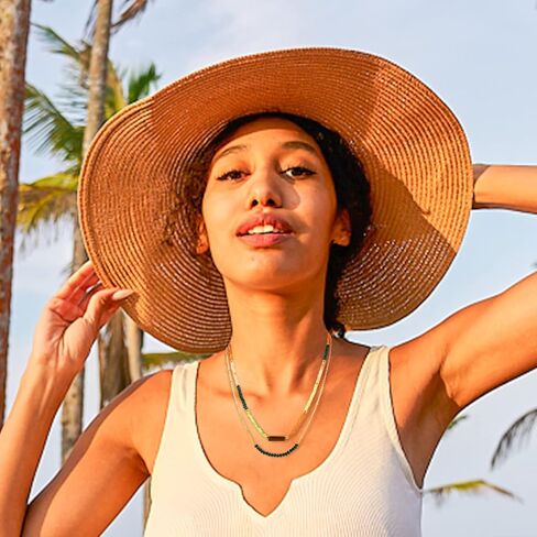 IDEAJOY لذيذ فراشة بوهو مطرز الملونة الماس سلسلة الحجر الطبيعي قلادة قلادة خمر مجوهرات اكسسوارات للنساء الفتيات in Kuwait