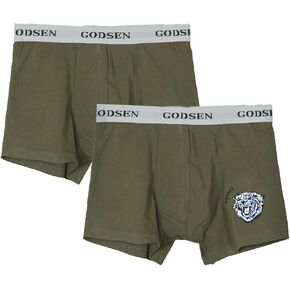 2-Pack Men's Cotton Boxer Briefs,Underwear Cotton Stretch Boxer Brief （ XXS～～L ） in Saudi Arabia