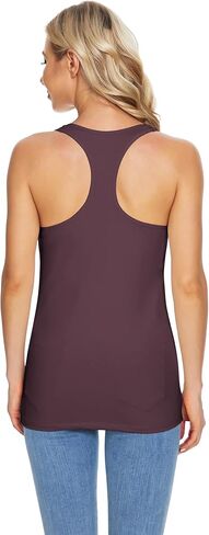 قمصان رياضية لليوجا بدون أكمام من القطن من TAIPOVE، قمصان للجري مع حمالة صدر مدمجة للنساء، ملابس نشطة بأشرطة للاستراحة، عبوتين in Kuwait