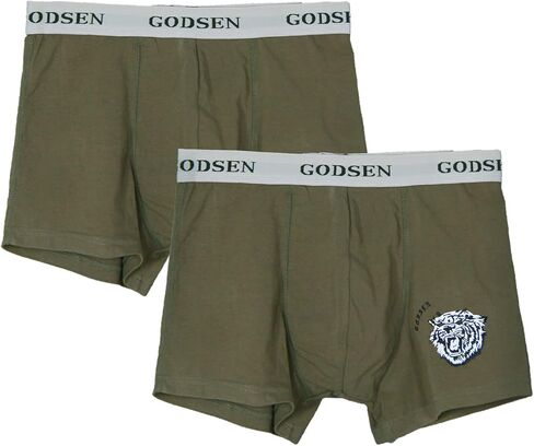 2-Pack Men's Cotton Boxer Briefs,Underwear Cotton Stretch Boxer Brief （ XXS～～L ） in Saudi Arabia