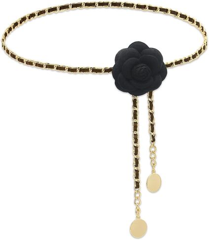 mengsilong Belly Chain Belt for Women, Metal Waist Chain Body Chain Belt for Clothing Matching in Saudi Arabia