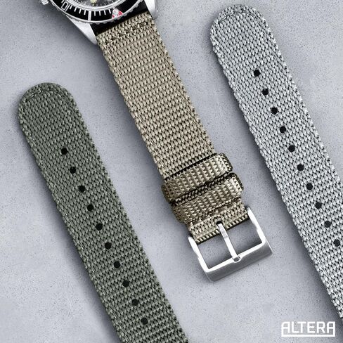 Altera Nylon Quick Release Watch Band Strap Choose Color 20mm in Saudi Arabia