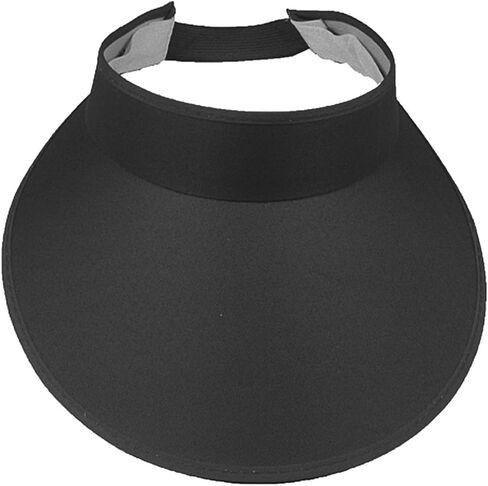 SILVERFEVER Women Wide Brim Visor Hat UV Sunblock Sun Protection Beach Sports Tennis Golf Hats in Saudi Arabia