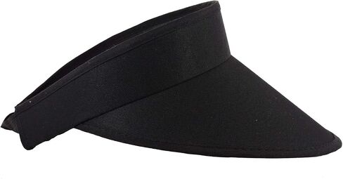 SILVERFEVER Women Wide Brim Visor Hat UV Sunblock Sun Protection Beach Sports Tennis Golf Hats in Saudi Arabia