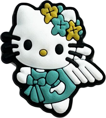 40 قطعة من سحر الأحذية الكرتونية لسوار معصم التمساح، سحر حذاء لطيف لتزيين الصنادل للأطفال الأولاد والبنات والمراهقين هدايا أعياد الميلاد in Kuwait