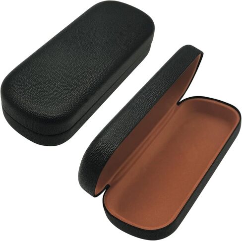 حافظة نظارات شمسية ذات هيكل صلب من RUIXIAOXI، حافظة نظارات كبيرة، حافظة نظارات محمولة للسفر للنساء والرجال in Kuwait