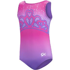 GK Stars Leotard Tank Strap for Girls | Dance & Gymnastics in Kuwait