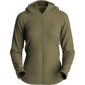 Prois Women’s Tintri Full Zip Fleece Jacket – Hooded Camo Hunting Apparel